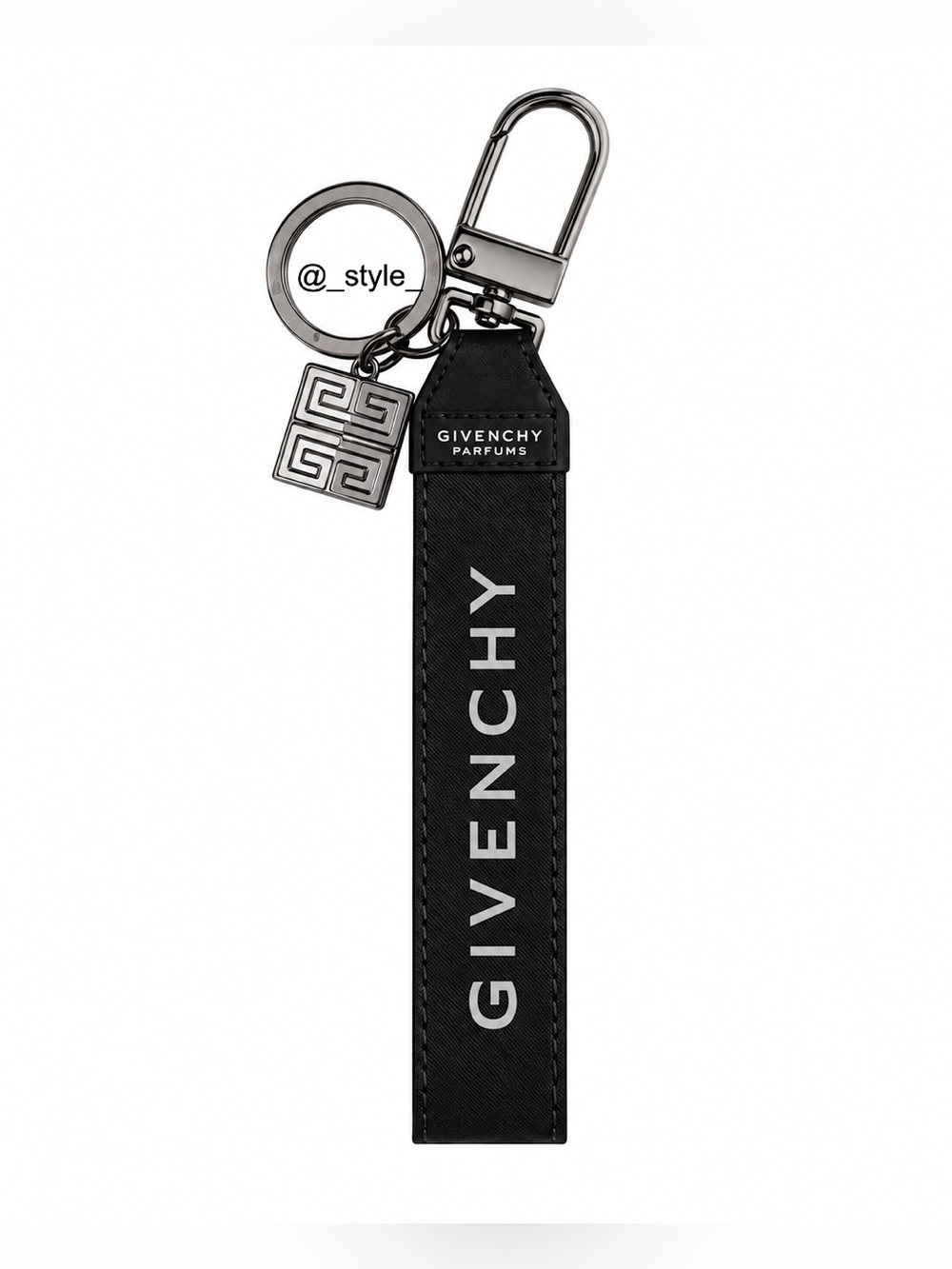 Givenchy Logo Strap Keyring